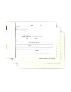 TP000152,Chitantier a6 3 exemplare gold