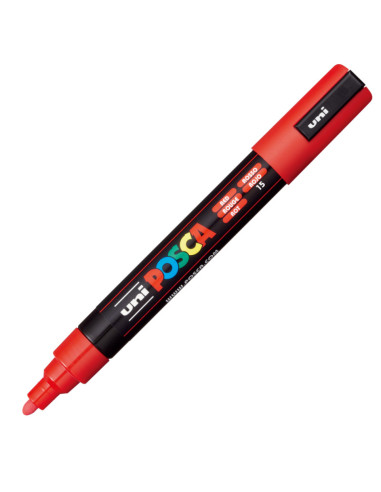 M1506,Marker UNI Posca PC-5M, varf rotund, 1.8-2.5mm, set 4 culori