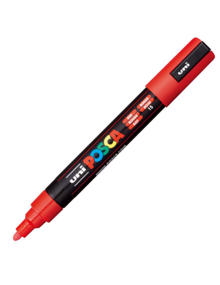 M1506,Marker UNI Posca PC-5M, varf rotund, 1.8-2.5mm, set 4 culori