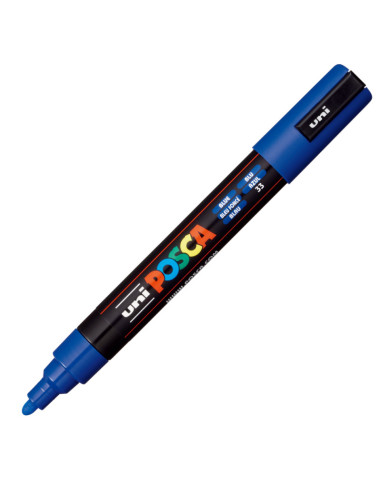 M1506,Marker UNI Posca PC-5M, varf rotund, 1.8-2.5mm, set 4 culori