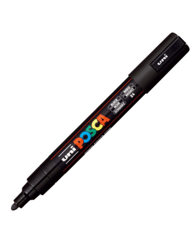 M1506,Marker UNI Posca PC-5M, varf rotund, 1.8-2.5mm, set 4 culori