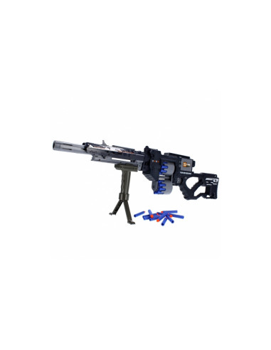J1178,Blaster - mitraliera automata, 93cm, 20 proiectile din spuma, 8+ ani, MegaCreative, 482850
