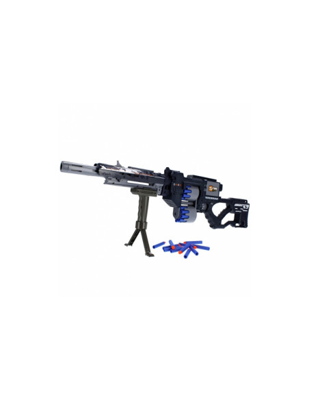 J1178,Blaster - mitraliera automata, 93cm, 20 proiectile din spuma, 8+ ani, MegaCreative, 482850