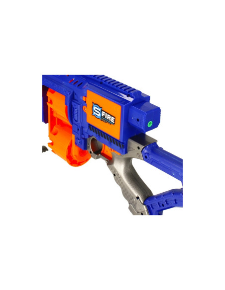 J1178,Blaster - mitraliera automata, 93cm, 20 proiectile din spuma, 8+ ani, MegaCreative, 482850