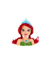 J1001,Set fashion - cap de papusa de coafat - accesorii incluse, par roscat, MegaCreative 419473, 3+ ani