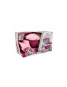 J1507,Set de joaca 4 in 1 - stand infrumusetare - accesorii diverse incluse, cu maner, pe roti, MegaCreative 460501, 3+ ani