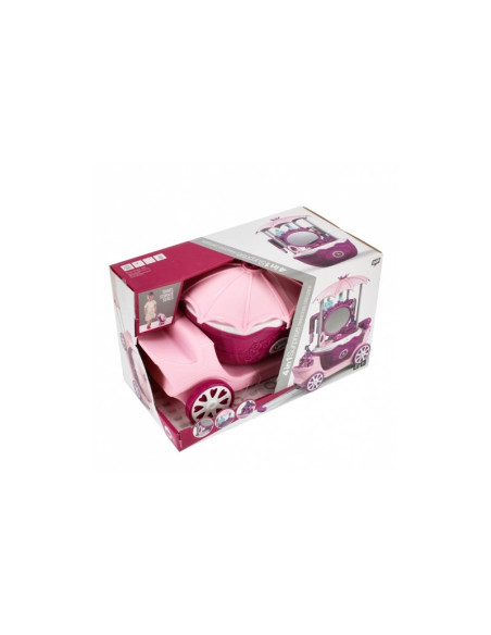 J1507,Set de joaca 4 in 1 - stand infrumusetare - accesorii diverse incluse, cu maner, pe roti, MegaCreative 460501, 3+ ani