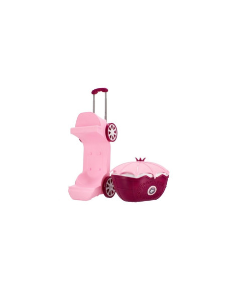 J1507,Set de joaca 4 in 1 - stand infrumusetare - accesorii diverse incluse, cu maner, pe roti, MegaCreative 460501, 3+ ani