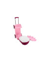 J1507,Set de joaca 4 in 1 - stand infrumusetare - accesorii diverse incluse, cu maner, pe roti, MegaCreative 460501, 3+ ani