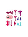 J1507,Set de joaca 4 in 1 - stand infrumusetare - accesorii diverse incluse, cu maner, pe roti, MegaCreative 460501, 3+ ani