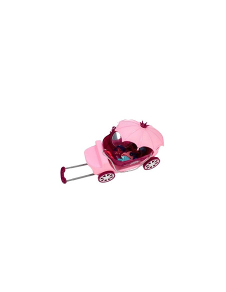 J1507,Set de joaca 4 in 1 - stand infrumusetare - accesorii diverse incluse, cu maner, pe roti, MegaCreative 460501, 3+ ani