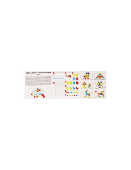 J1419,Jucarie set valiza mosaic MegaCreative, 482948, 106 piese