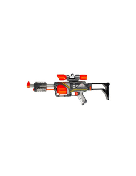 J1519,Blaster - mitraliera, include 20 proiectile din spuma, multicolor, 6+ ani, MegaCreative, 482122