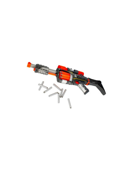 J1519,Blaster - mitraliera, include 20 proiectile din spuma, multicolor, 6+ ani, MegaCreative, 482122