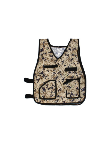 J1522,Set militar - pistol cu munitie si echipament de camuflaj - 17 piese, MegaCreative 482733, 6+ ani