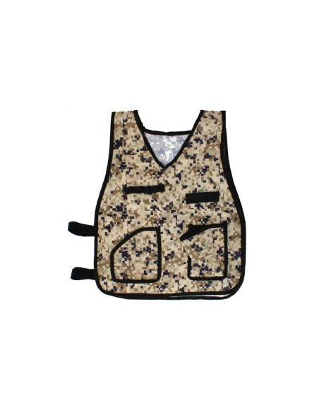 J1522,Set militar - pistol cu munitie si echipament de camuflaj - 17 piese, MegaCreative 482733, 6+ ani