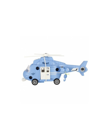 J1359,Elicopter cu accesorii MegaCreative 499168, 35cm, cu sunete si lumini, plastic, multicolor, 3+ ani