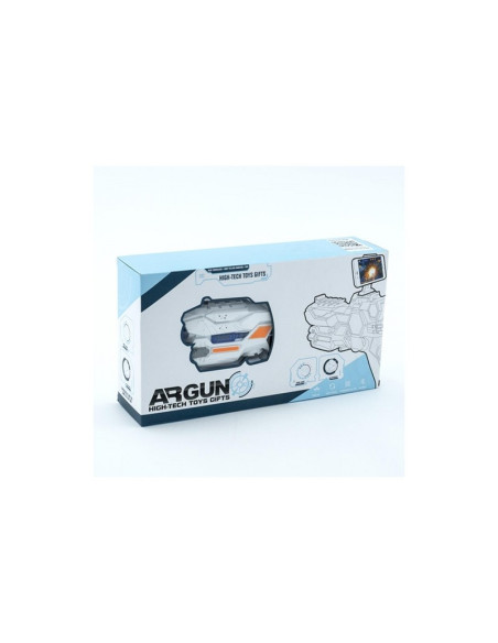 J1501,Pistol AR - cu bluetooth, suport telefon, necesita baterii 3x AA, alb, 3+ ani, MegaCreative, 419250
