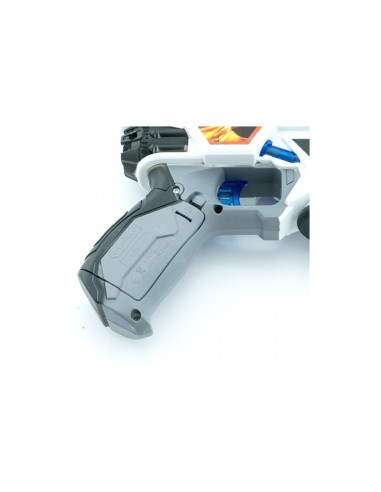 J1501,Pistol AR - cu bluetooth, suport telefon, necesita baterii 3x AA, alb, 3+ ani, MegaCreative, 419250