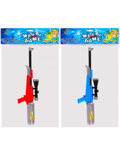 J1281,Pistol cu apa, cu luneta, rezervor detasabil, diverse culori, 3+ ani, MegaCreative, 471033