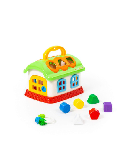 J267,Jucarie casuta piticilor cu 6 forme WADER, 24Lx19lx17h, plastic, 48745
