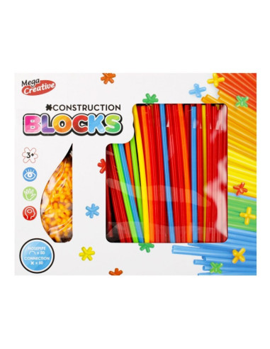 J1675,Joc de constructie educativ MegaCreative, 483251, 33x27x5cm, +3 ani