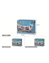 J1832,Joc de constructie Autobuz, pvc, Sluban M38-B0330, 238 piese, 28.5x23.7x5.4cm