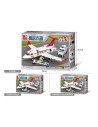 J1834,Joc de constructie Avion ambulanta, pvc, Sluban M38-B0370, 335 piese, 38x28.5x6.7cm