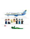 J1835,Joc de constructie Avion, pvc, Sluban M38-B0366, 463 piese, 42.5x33x6.7cm