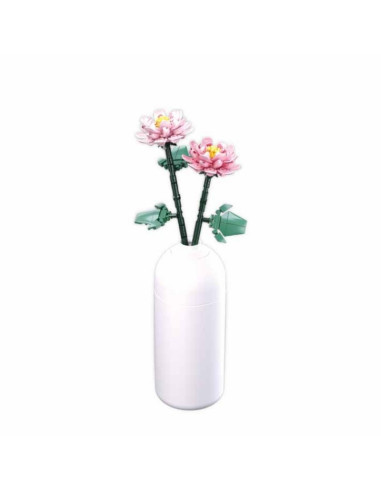 J1836,Joc de constructie Bujori, pvc, Sluban M38-B1101-05, 224 piese, 9.2x9.2x21.8cm