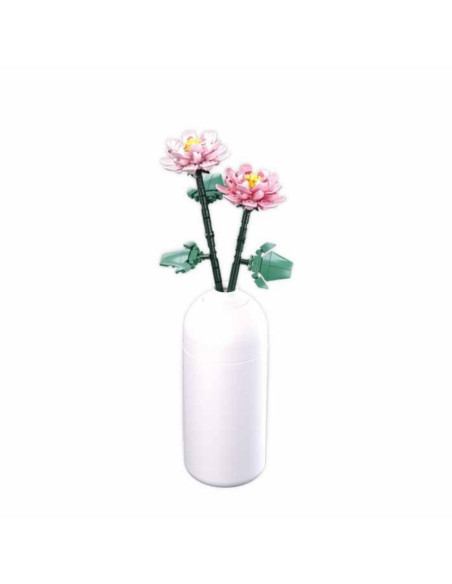 J1836,Joc de constructie Bujori, pvc, Sluban M38-B1101-05, 224 piese, 9.2x9.2x21.8cm