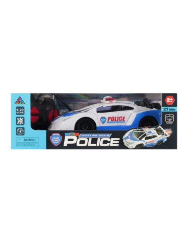 J1898,Jucarie masina de politie cu telecomanda MegaCreative 571220, 26x9x13cm, pvc