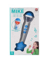 J1935,Jucarie microfon cu efecte luminoase si sonore MegaCreative 573949, 23x6cm, +3ani