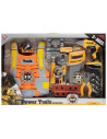 J1939,Jucarie set unelte MegaCreative 569330, vesta de protectie+accesorii, 59x41x7cm, pvc, +3ani