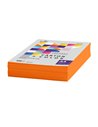 Carton color A4 Ecada, 160g/mp, 250 coli, Portocaliu