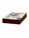 Carton color A4 Ecada, 160g/mp, 250 coli, Maro