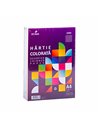 Hartie colorata A4 Ecada 62802, 75g/mp, 500 coli, 10 culori