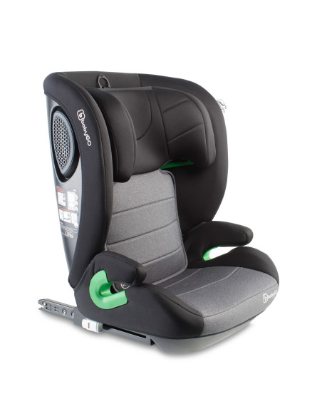 BB-BGO-3852,BabyGo - Scaun auto SafeChild2 Grey, 100-150 cm, certificat R129