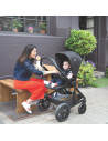 BB-T1201GBTOF000,Joie - Carucior pentru copii multifunctional 3 in 1 Chrome DLX Toffee (Carucior Chrome DLX + Landou Toffee + Sc
