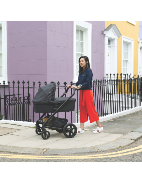 BB-T1201GBTOF000,Joie - Carucior pentru copii multifunctional 3 in 1 Chrome DLX Toffee (Carucior Chrome DLX + Landou Toffee + Sc