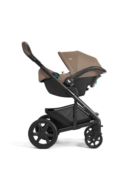 BB-T1201GBTOF000,Joie - Carucior pentru copii multifunctional 3 in 1 Chrome DLX Toffee (Carucior Chrome DLX + Landou Toffee + Sc
