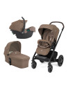 BB-T1201GBTOF000,Joie - Carucior pentru copii multifunctional 3 in 1 Chrome DLX Toffee (Carucior Chrome DLX + Landou Toffee + Sc