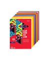 Carton color A4 DACO CN120, 120 g/mp, 100 coli, 10 culori