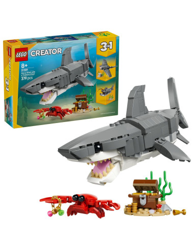LEGO-31381,Lego Creator Rechin Feroce Cu Un Cufar De Comori 31381