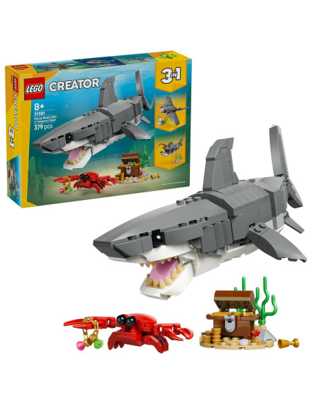 LEGO-31381,Lego Creator Rechin Feroce Cu Un Cufar De Comori 31381