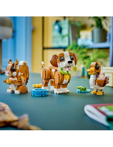 LEGO-31382,Lego Creator Animale Adorabile Catelus Jucaus 31382