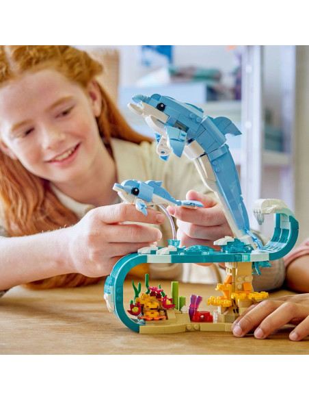 LEGO-31385,Lego Creator Animale Marine Delfini Superbi 31385