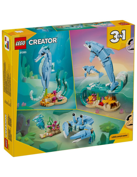 LEGO-31385,Lego Creator Animale Marine Delfini Superbi 31385