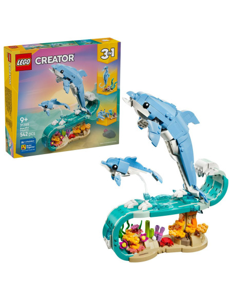 LEGO-31385,Lego Creator Animale Marine Delfini Superbi 31385