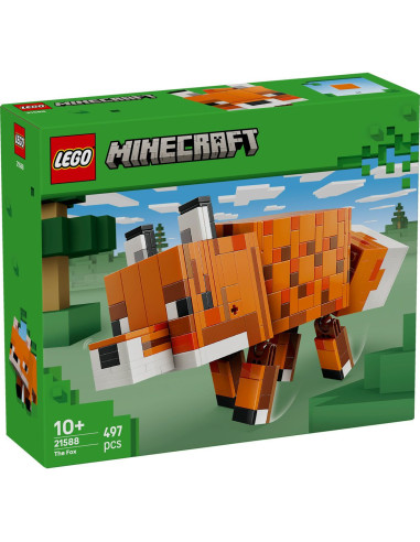 LEGO-21588,Lego Minecraft Vulpea 21588